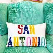 San Antonio Colors Embellished Lumbar with Insert