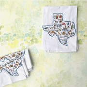 Texas Icons Flour Sack Towel